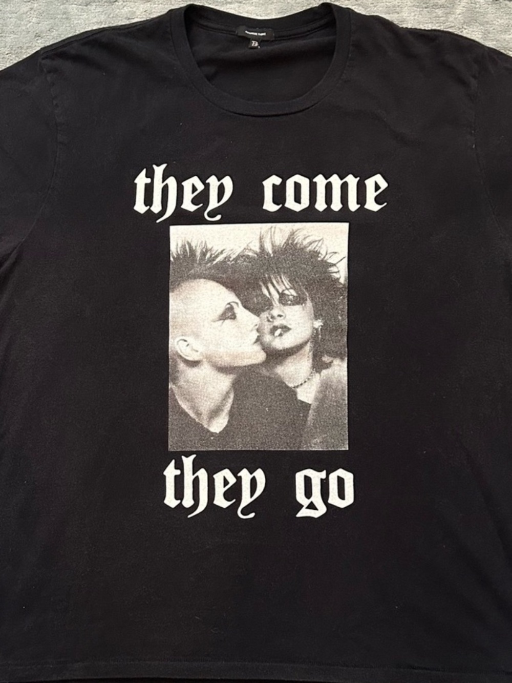 R13 “They Come They Go” Graphic T-Shirt